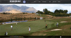 Desktop Screenshot of bevankiddgolf.com